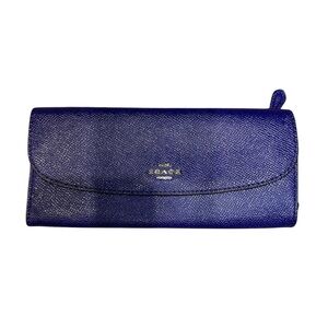 Coach purple wallet